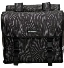 Fiets New Looks Dubbele Fietstas Fiori Alma black 30L
