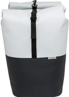 Fiets New Looks Dubbele Fietstas Nyborg light grey/black 34L