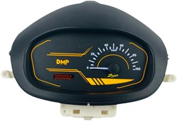 kilometerteller set Evo Piaggio ZIP 2000 E4 / E5 4T / Piaggio ZIP 2000 4T 2V Geel DMP