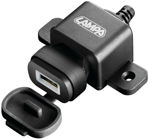 Telefoon Aansluiting (1.5meter) Draad USB Oplader 12Volt - 24Volt 5V Lampa (Spat Water Sicht)