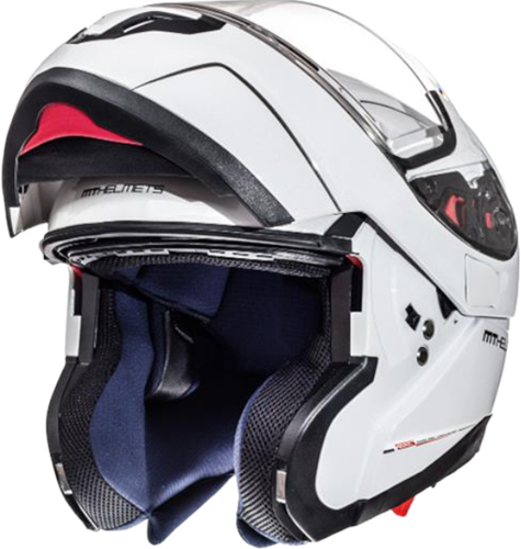 Systeemhelm MT Helmets Atom SV Wit - 61-62cm - Maat XL