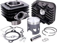 Cilinder 70cc Top-Performance Aprilia 2T / Derbi 2T / Piaggio 2T / Gilera 2T / Vespa 2T / Italjet 2T 48mm Luchtgekoeld 9931250