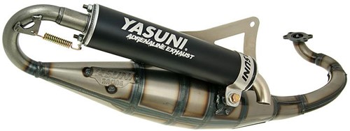 uitlaat yasuni R black peugeot jet force / peugeot speedfight 3 2-takt / peugeot ludix / peugeot ludix blaster / peugeot viva city 2-Takt na 2008 - tub225b