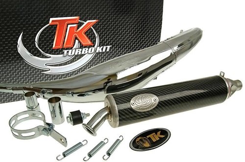 Uitlaat TurboKit Rieju RS2 Matrix Road RQ Chroom V.a 2002 T/m 2009