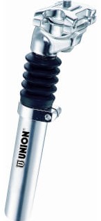 Fiets Union zadelpen verend ATB 27.2 x 350 zilver