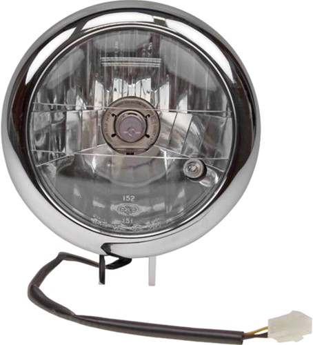 Koplamp Vespa Lxv / Aprillia Habana / Mojito Custom Chroom V.a 2004 T.m 2008 