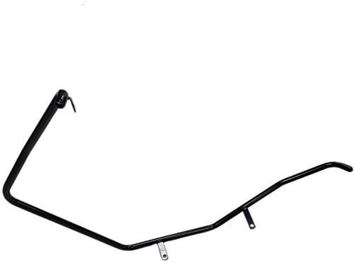 Valbeugel Sierbeugel (Glans Zwart) Set Voorschem < Treeplank Piaggio Zip 2000 DMP - 50