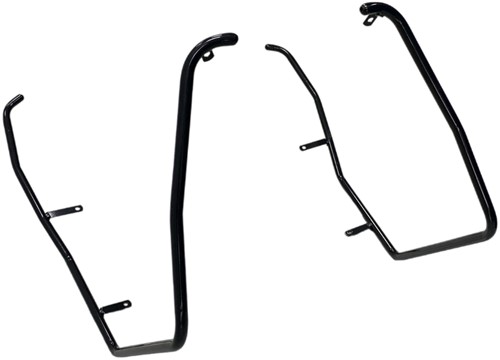 Voorvalbeugel Set Python Mat Zwart Piaggio Zip 2000 [Made in Eu]-3