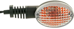 Knipperlicht Derbi Senda / Derbi GPR 50 / Yamaha TZR 50 Linksvoor / Rechtsachter [Helder glas]