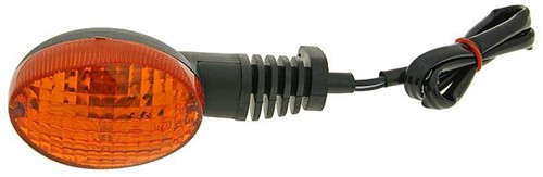 Knipperlicht Derbi Senda / Derbi GPR 50 / Yamaha TZR 50 Rechtsvoor / Linksachter [Oranje glas]