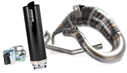 Uitlaat VOCA Cross Rookie Rieju MRX 50 Enduro / Rieju RR 50 Enduro / Motorhispania Furia 50 / 70cc CE Zwart