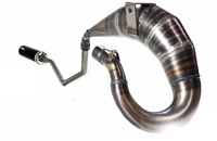 Uitlaat VOCA Cross Rookie Rieju MRX 50 Enduro / Rieju RR 50 Enduro / Motorhispania Furia 50 / 70cc CE Zwart-2