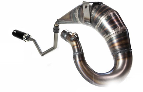 Uitlaat VOCA Cross Rookie Rieju MRX 50 Enduro / Rieju RR 50 Enduro / Motorhispania Furia 50 / 70cc CE Zwart-2