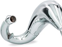 Uitlaat VOCA Cross Chroom Beta RR 50 / Beta RR Enduro / Beta RR SM 50 T/m 70cc Bovenlangs Rood-3