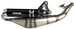 Uitlaat VOCA SABOTAGE V.2 Black Yamaha Aerox T/m 2012 / Yamaha Jog / Aprilia Rally / Beta Ark / Aprilia Sr 2000 / Yamaha Why / Yamaha Neos / Malaguti F12 / F15 / Minarelli Horizontaal