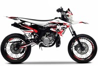 Sticker Set Voca Racing MBK X-Limit 50 Enduro 04-07 /  MBK X-Limit 50 SM 04-06 / Yamaha DT 50 R Enduro 03-06 / Yamaha DT 50 R Enduro 07