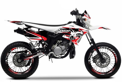 Sticker Set Voca Racing MBK X-Limit 50 Enduro 04-07 /  MBK X-Limit 50 SM 04-06 / Yamaha DT 50 R Enduro 03-06 / Yamaha DT 50 R Enduro 07