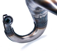 Uitlaat VOCA Cross Rookie Sherco SE 50 / Cherco SM 50 V.a 50 T/m 70cc Bovenlangs Rood - 40