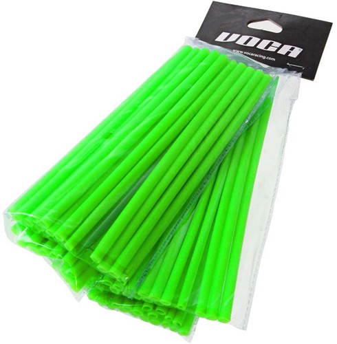 Spaak Covers Groen Neon Voca Racing Voorwiel 215mm / Achterwiel 190mm 76 stuks