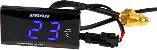 Temperatuurmeter Voca Racing Blauw Universeel 0-120°C