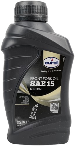 voorvork olie scooter brommer - eurol - vork olie - 500ml - SAE 15 mineral oil