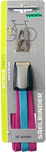 Fiets Snelbinder Widek triobinder 20 Roze/Blauw