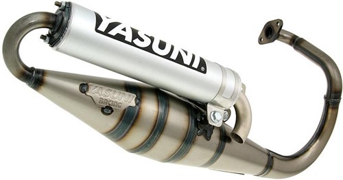 uitlaat yasuni Z aluminium peugeot Speedfight 1 45km A.C / Speedfight 1 45km L.C / Speedfight 2 45km A.C / Speedfight 2 45km L.C / TKR / Elyseo / Elystar / Viva city tot 2008 / Looxer / metal X - tub1