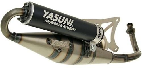 uitlaat yasuni Z black piaggio zip 2000 2-Takt / vespa LX 50 2-Takt / piaggio fly 2-Takt / piaggio typhoon / gilera runner / gilera DNA / gilera ice / piaggio nrg / piaggio liberty 2-Takt / vespa sfer