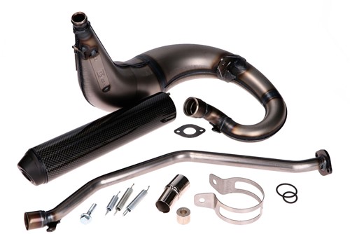 Uitlaat Yasuni Cross ML MAX Carbon Beta RR 50 Enduro / Beta RR 50 Motard (Voor AM6 Motor) YA807XC