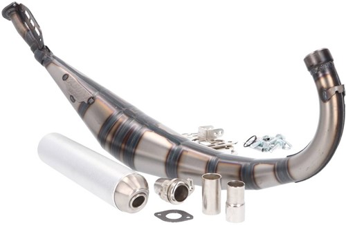 uitlaat yasuni R2 derbi senda / yamaha DT50R / malaguti XSM / motorhispania RYZ / SMX - aluminium tub810